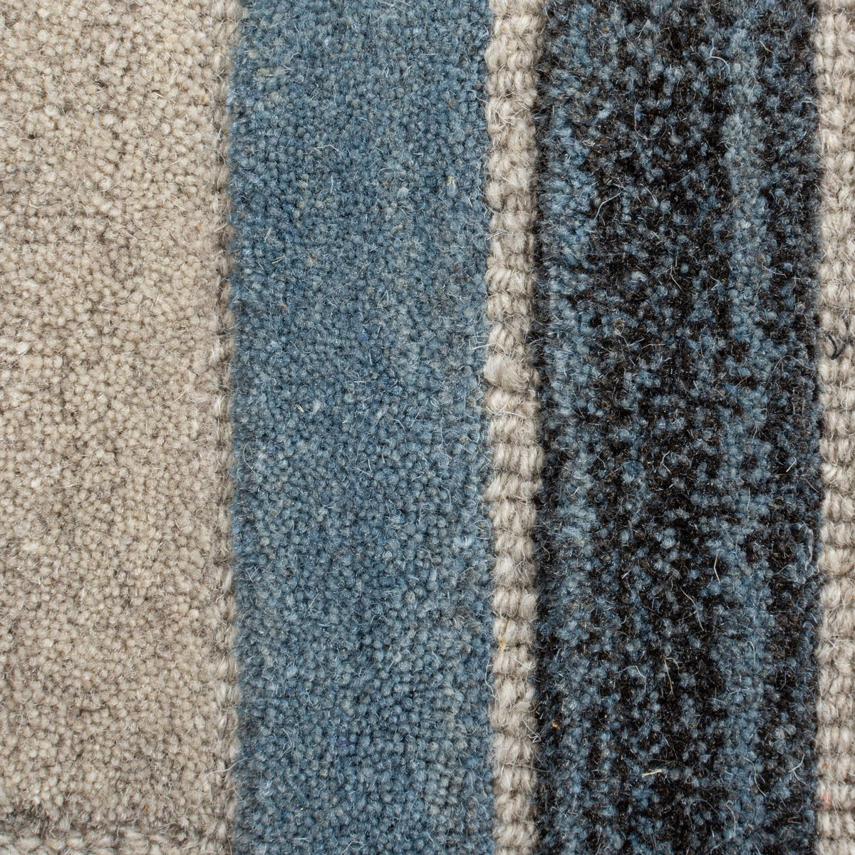 WOLLTEPPICH Mosaik-Design mehrfarbig ESK FINN, Multi 60x230 cm - Multicolor, Textil (60/230cm) - KADIMA DESIGN