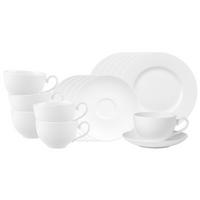 CAPPUCCHINO-SET Royal weiß 18er Set - Weiß, Keramik (1/1/1cm) - Villeroy & Boch