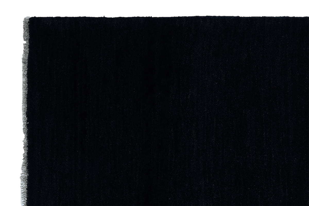 GABBEH-TEPPICH handgeknüpft Blau 203/155 cm Schurwolle - Blau, Textil (155/203cm) - Looma