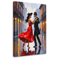 LEINWANDBILD Menschen & Charaktere 60x90cm - Multicolor, Textil (60/90cm) - Feeby