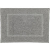 BADEMATTEN PEARL KIESEL - 85 - Grau, Textil (50/70cm) - Rhomtuft