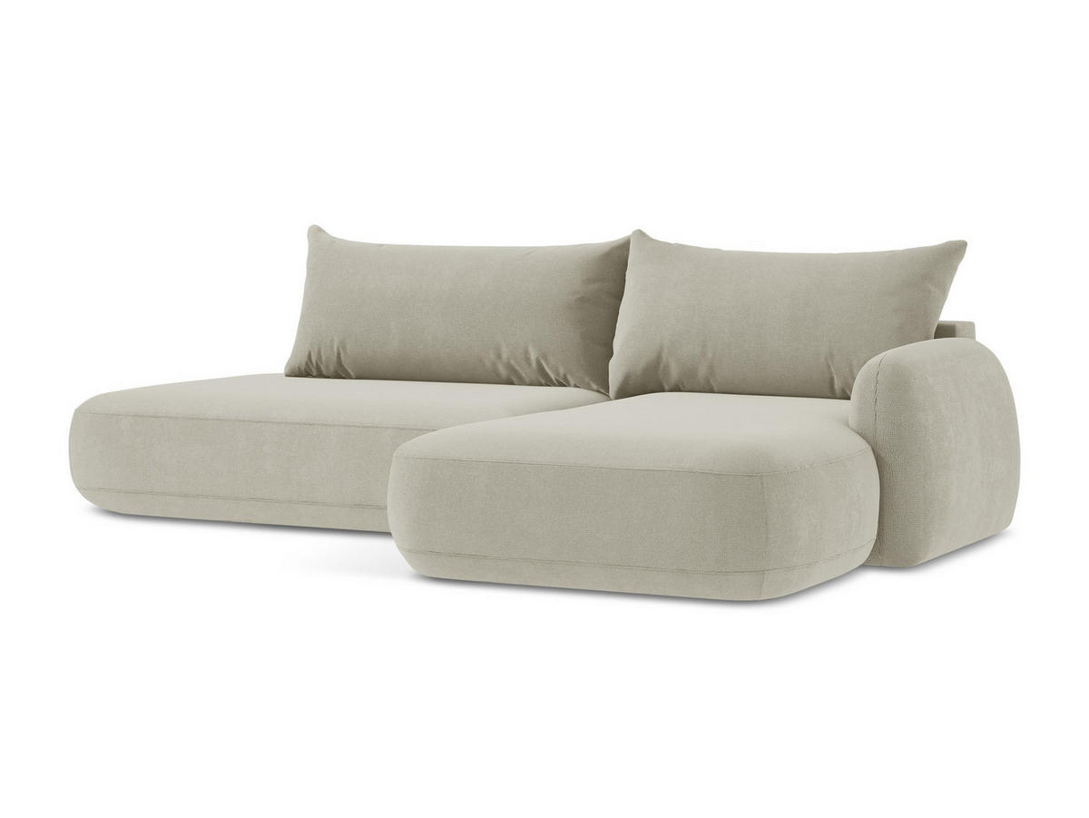 POUF Strukturstoff Grün - Schwarz/Olivgrün, Holzwerkstoff/Kunststoff (65/40/65cm) - Makamii