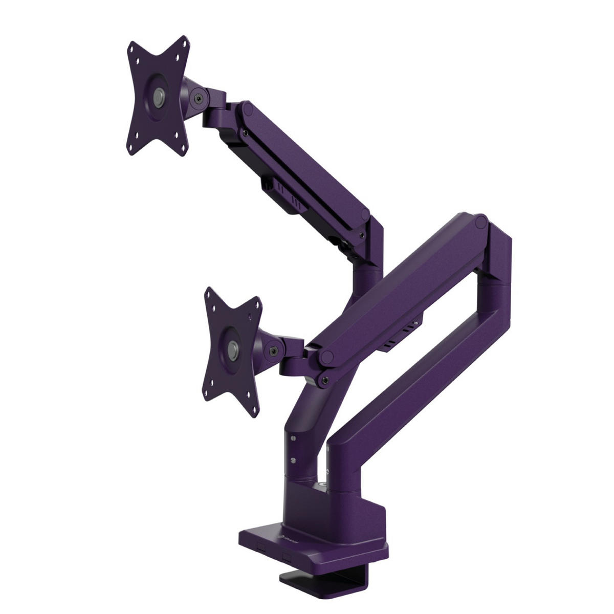 MONITORARM Alzare Neo Duo Lila - Lila, Metall (51/99/50cm) - Arozzi