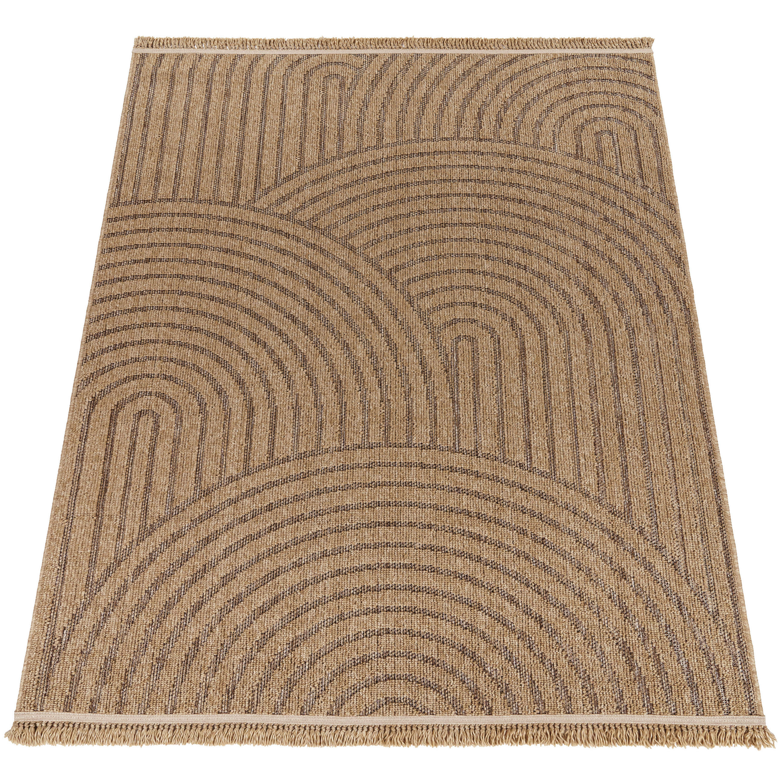 OUTDOORTEPPICH 80/150 cm Cologne 492 - Beige, Textil (80/150cm) - Paco Home