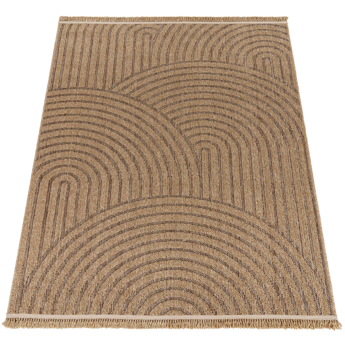 OUTDOORTEPPICH 80/150 cm Cologne 492 - Beige, Textil (80/150cm) - Paco Home