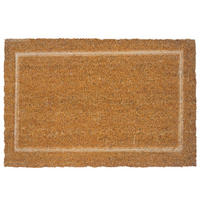 ROHOŽ - svetlohnedá, textil/plast (60/40cm) - Relaxdays