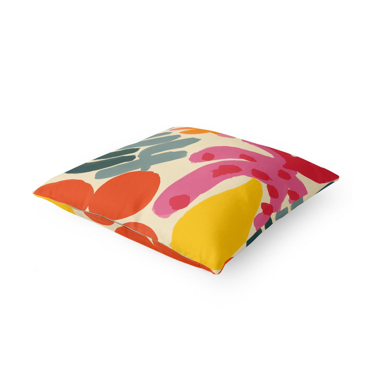 KISSENBEZUG Bunte Formen II 50/50 cm - Multicolor, Textil (50/50cm) - Bilderwelten