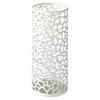 SCHIRMSTÄNDER Nest weiß 19/46/19 cm rund - Weiß, Metall (19/46/19cm) - Yamazaki
