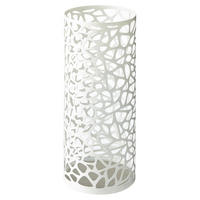 SCHIRMSTÄNDER Nest weiß 19/46/19 cm rund - Weiß, Metall (19/46/19cm) - Yamazaki