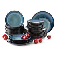 TAFELSERVICE 12 Personen BALI 36-tlg - Blau, Keramik (27/2/27cm) - Ritzenhoff Breker