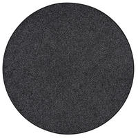 HOCHFLOR VELOURS TEPPICH LUNA MIX RUND - Anthrazit, Textil (100/100cm) - Snapstyle