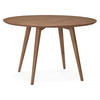 ESSTISCH Rund Holz Skandi-Stil Langlebig Ø120 LIRAXO, Braun 120x120x75 cm - Braun, Holz/Holzwerkstoff (120/120/75cm) - KADIMA DESIGN