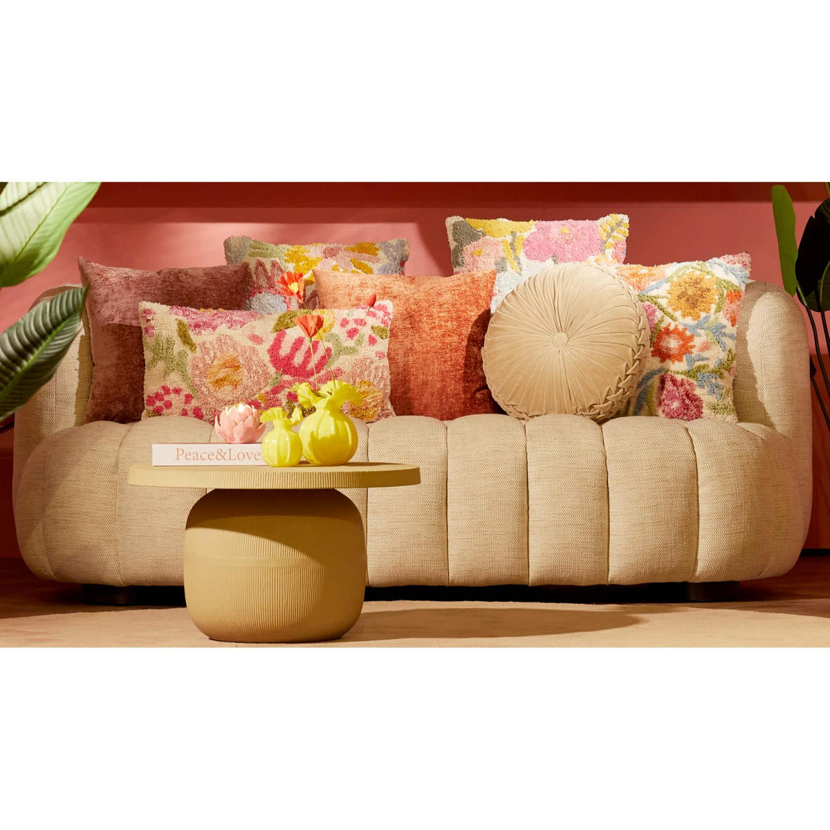 COUCHTISCH Tigran Braun 59/59/35.5 cm - Braun, Metall (59/59/35.5cm) - Light & Living