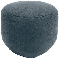 SITZHOCKER Sumir Stoff Dunkelgrau Hocker Schlafzimmer - Dunkelgrau, Textil (52/32/48cm) - DELUKE