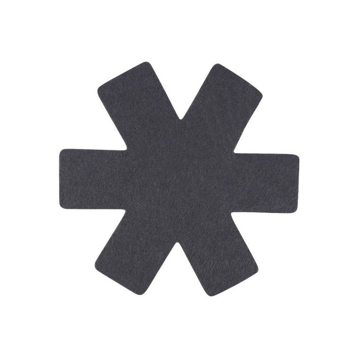 PFANNENTRENNER Filz-Einsatz 6-teilig Grau - Grau, Textil (38/0.5/38cm) - Excellent Houseware