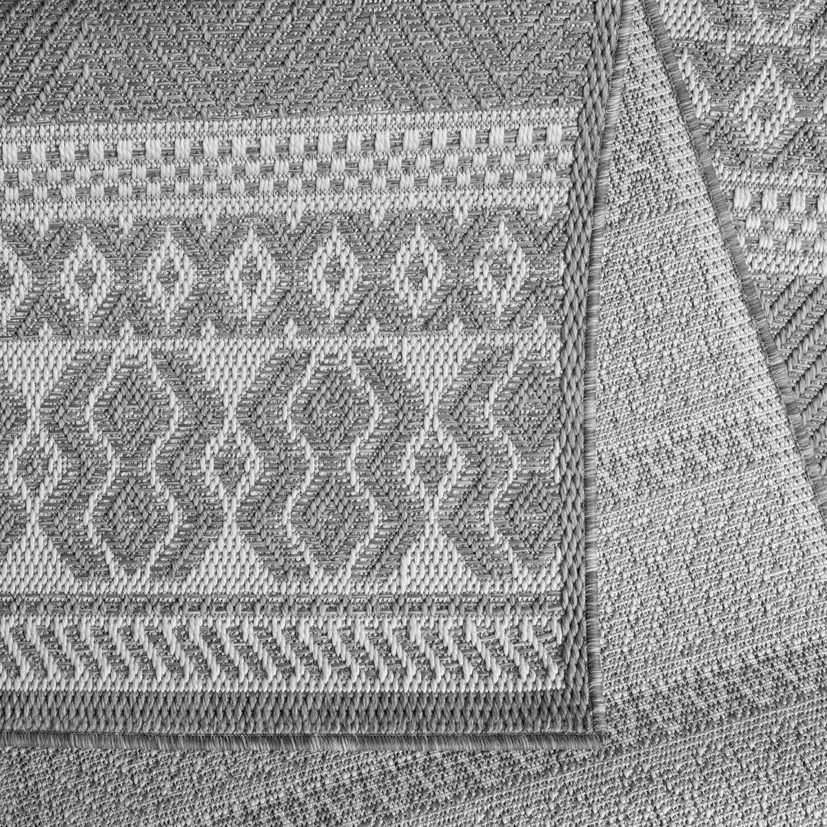 OUTDOORTEPPICH 80/150 cm Vermont 183 - Hellgrau, Textil (80/150cm) - Paco Home