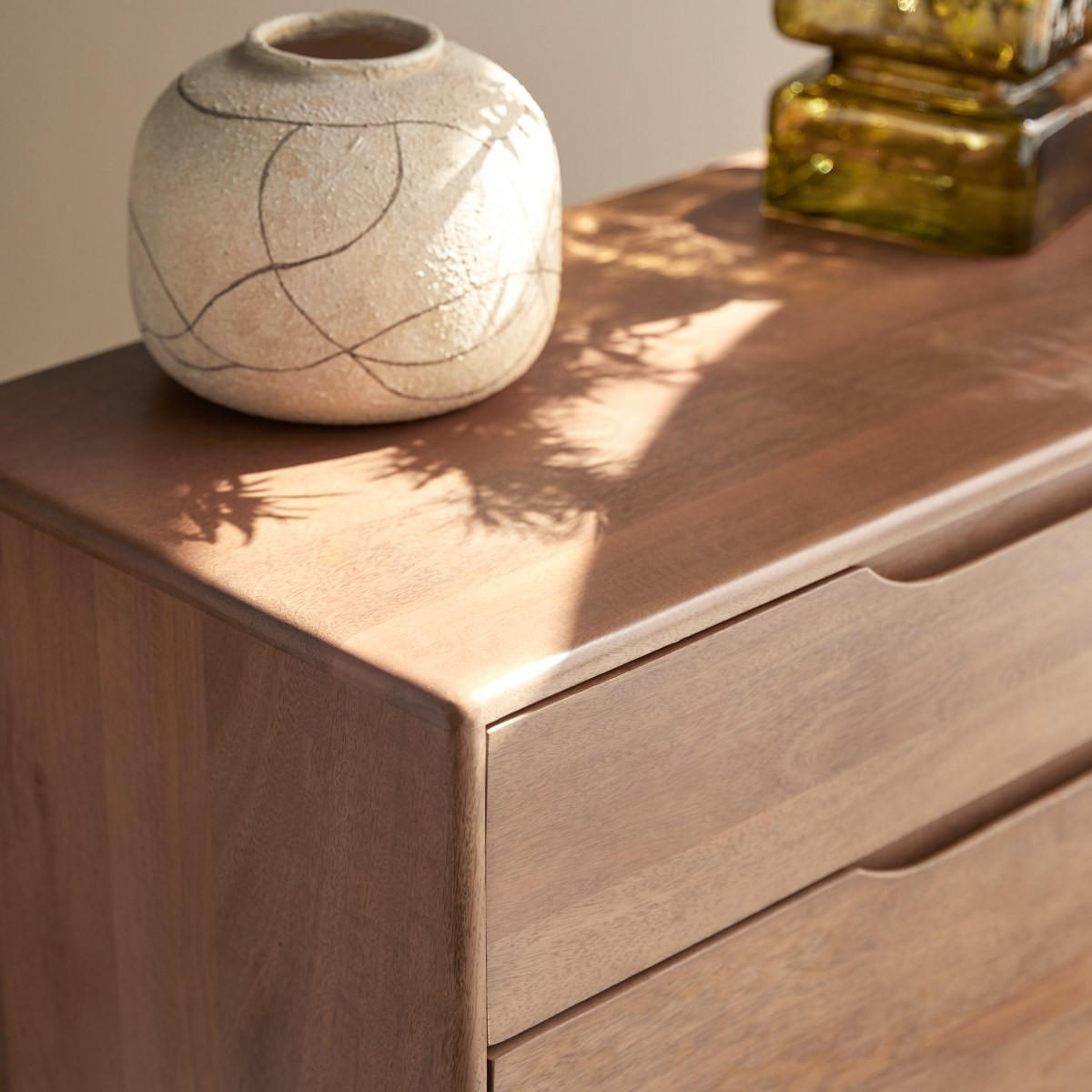 SIDEBOARD Gabrielle Braun aus Mango - Braun, Holz (100/81/40cm) - Tikamoon
