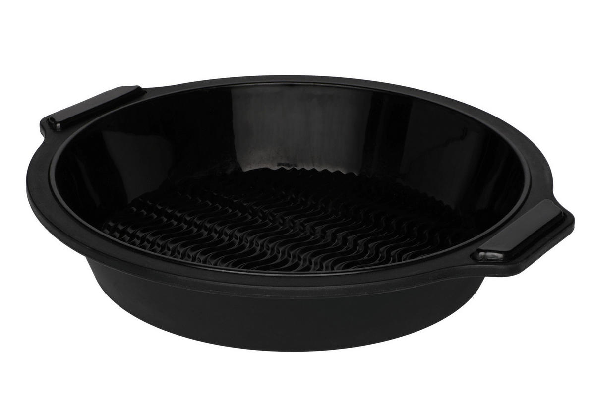 KUCHENFORM Silikon Ø 26 cm - Schwarz, Kunststoff (29/5/26cm)