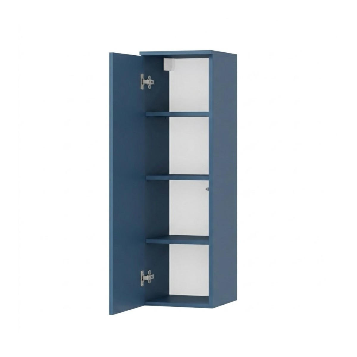 HOCHCHRANK Color 1D 100 Meeresblau - Dunkelblau, Holzwerkstoff (30/100/30cm) - mzm24