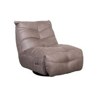 SESSEL Powernap station - Taupe - 60/80/62 cm - Taupe, Textil (60/80/62cm) - LABEL51