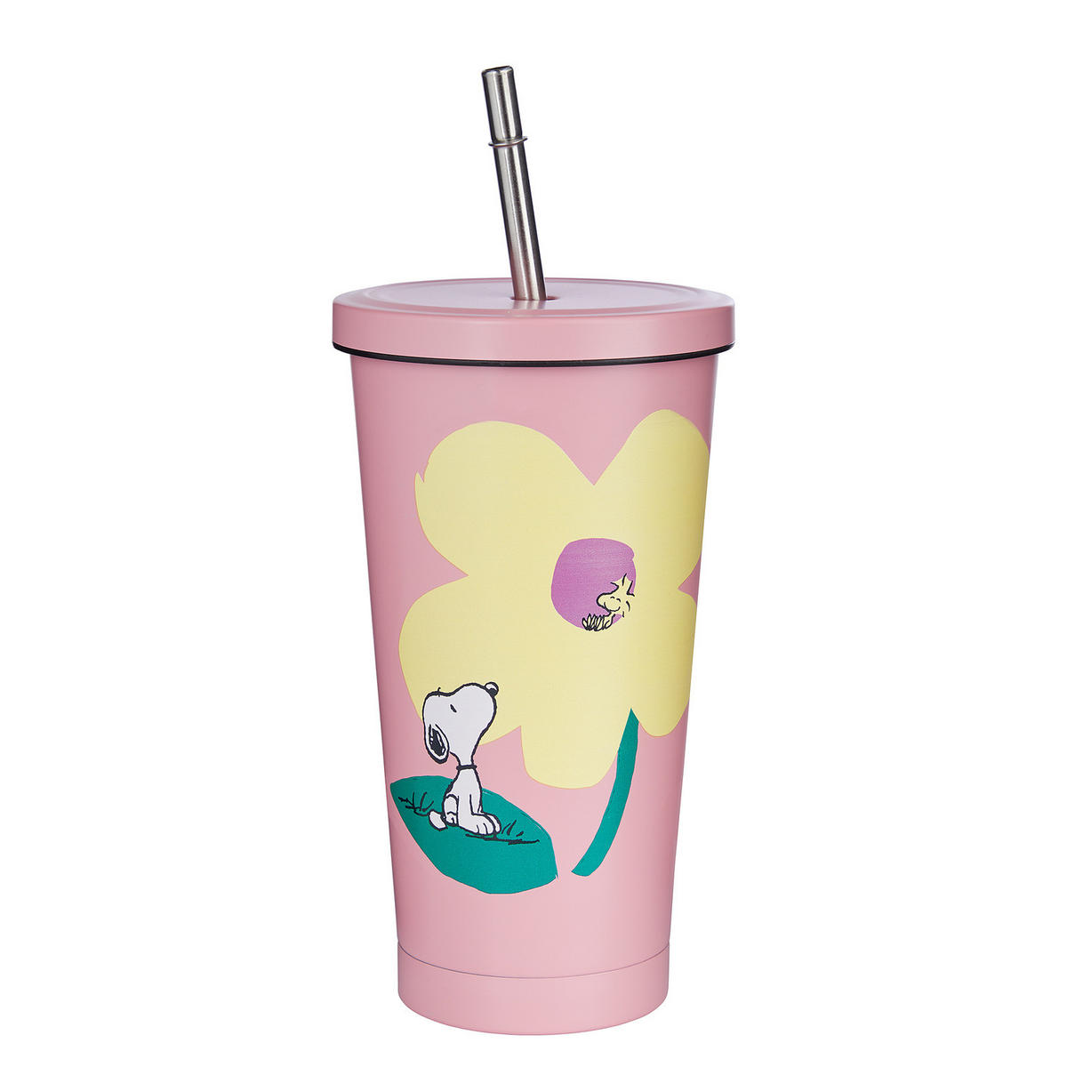 TRINKBECHER Peanuts - Violett, Metall (0.5L) - Butlers