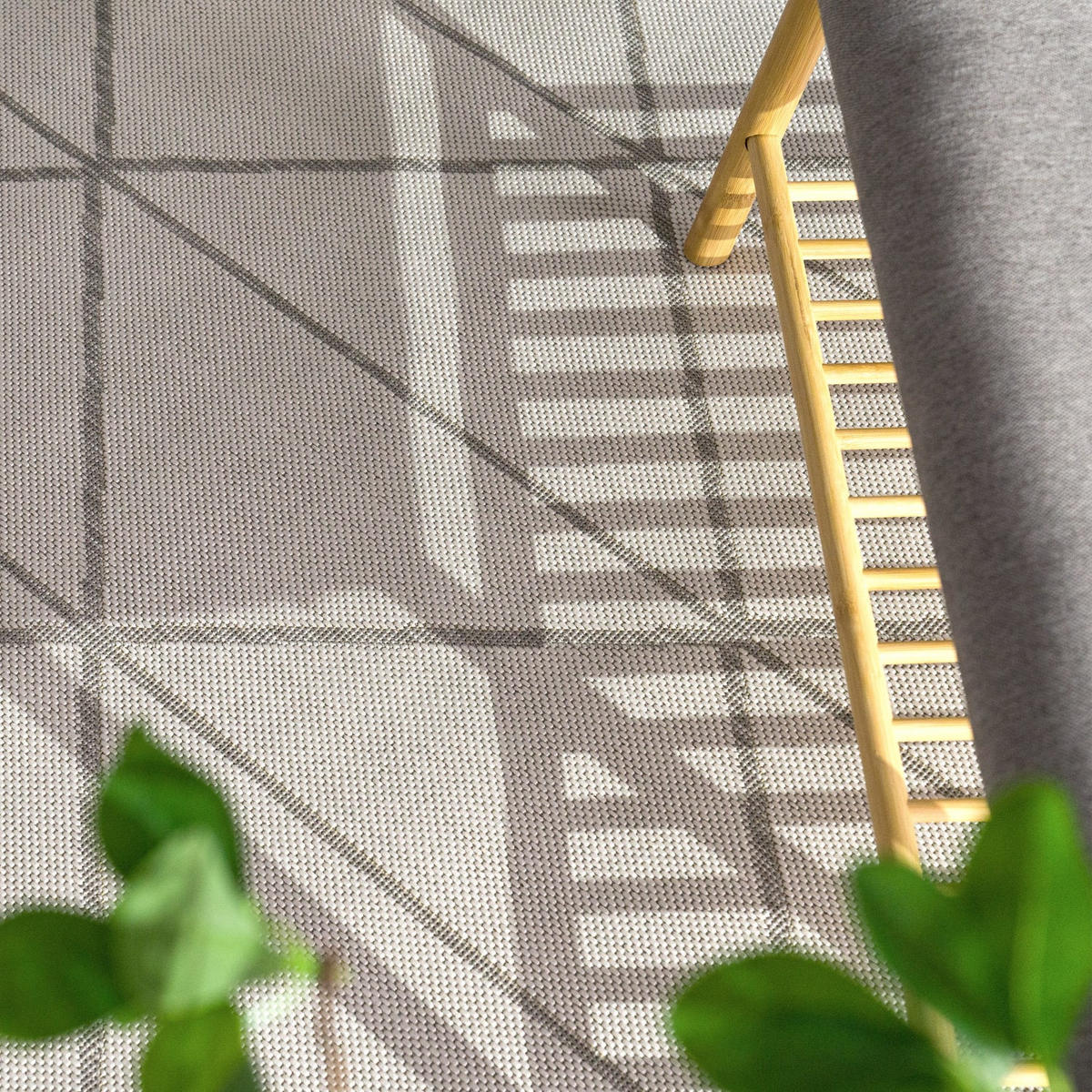 OUTDOORTEPPICH 120/160 cm Modena 221 - Weiß, Kunststoff (120/160cm) - Paco Home
