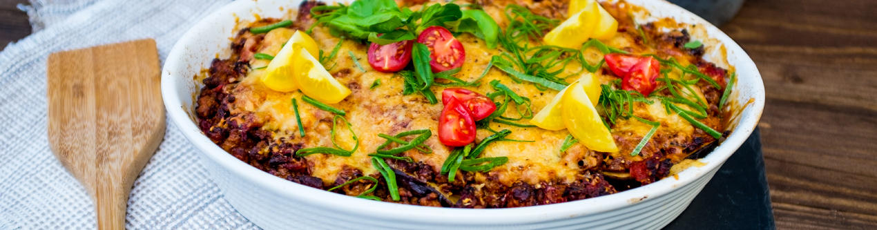 XXXLecker-Low-Carb-Aubergine-Lasagne-Header