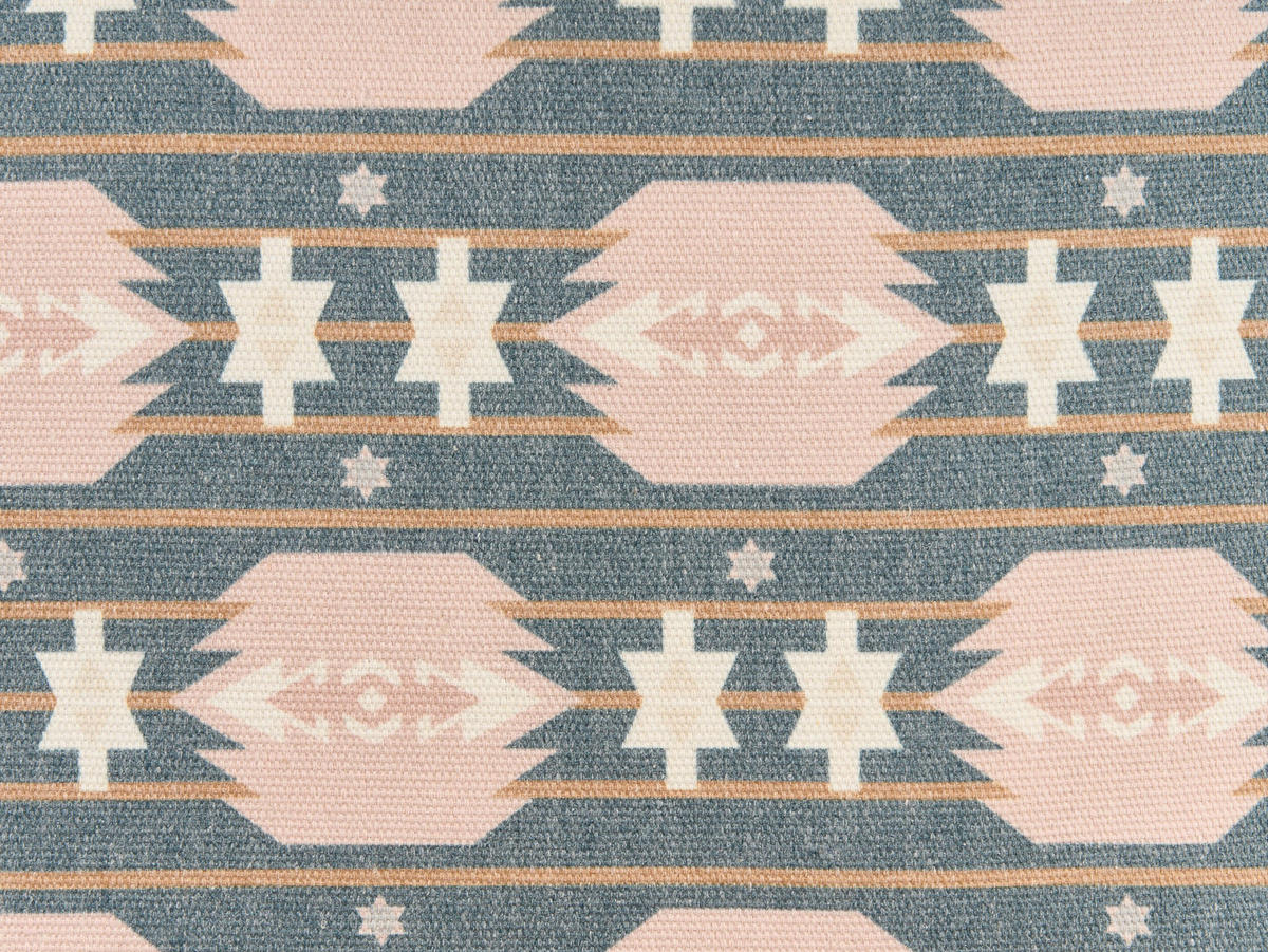DEKOKISSEN Bunt 60/60 cm Dianthus - Multicolor, Textil (60/60cm) - Beliani