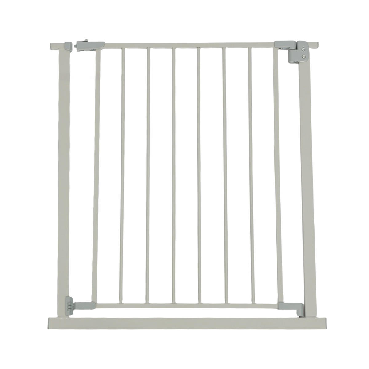 TREPPENSCHUTZGITTER - Grau, Kunststoff/Metall (80/1cm) - Relaxdays