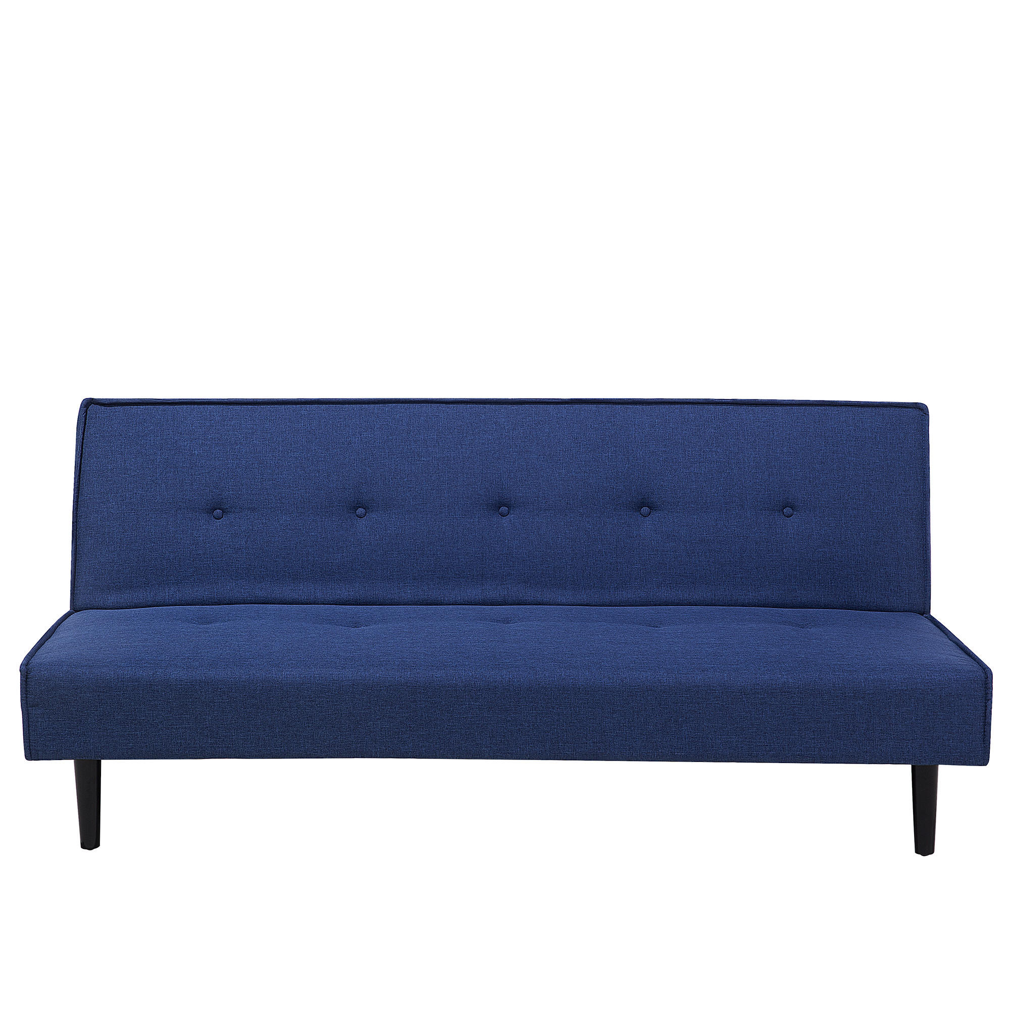 3-SITZER-SCHLAFSOFA Polyester Blau Visby - Hellblau, Textil (180/80/92cm) - Beliani