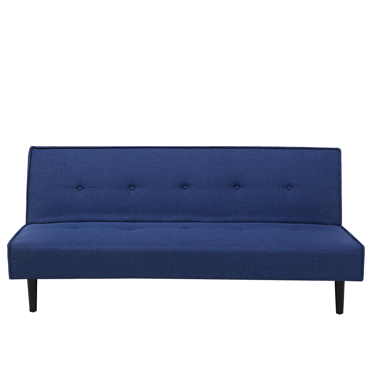 3-SITZER-SCHLAFSOFA Polyester Blau Visby - Hellblau, Textil (180/80/92cm) - Beliani