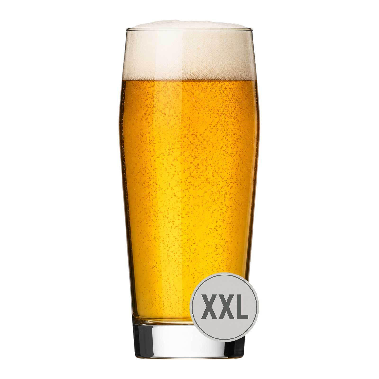 WILLI BECHER RIESEN-BIERGLAS Ranft transparent 3,0 Liter - Transparent, Glas (3L) - Rastal