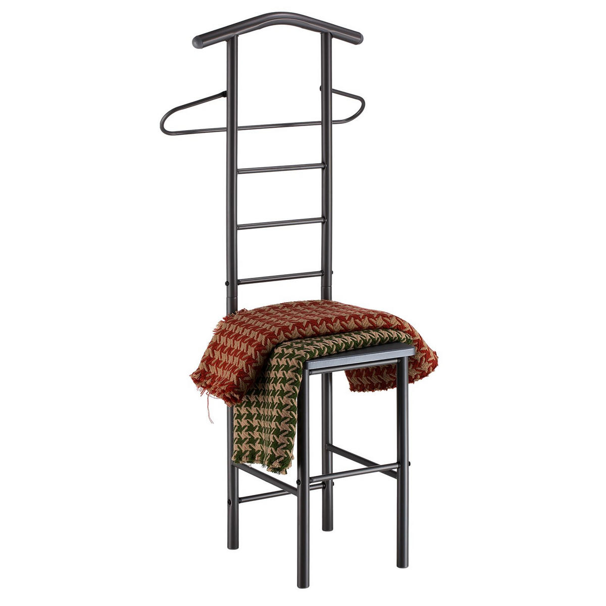 HERRENDIENER JIVO - Grau, Metall (53/121/47cm) - CARO-Möbel