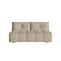 SOFA Miia mit Schlaffunktion, Taupe - Greige, Textil (196/90/85cm) - Fedve