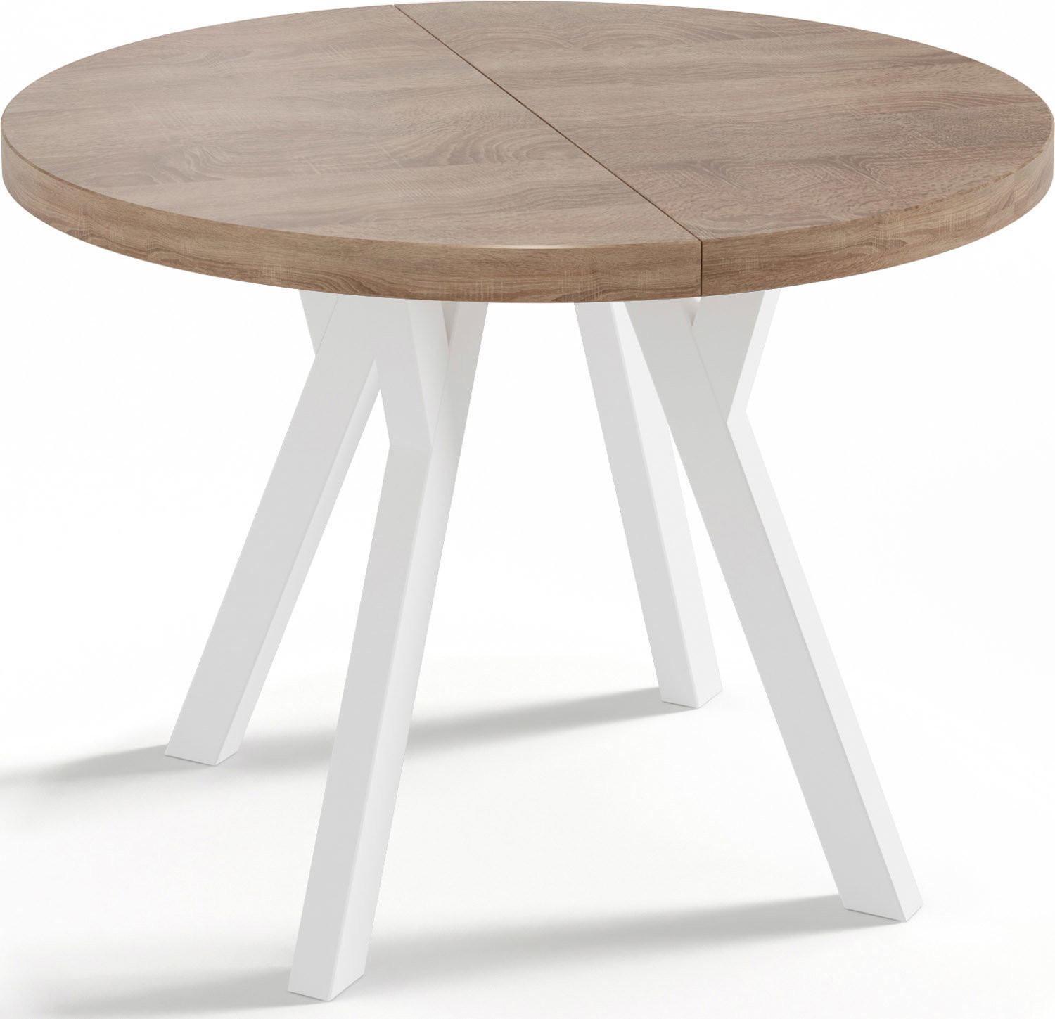 WFL Group Esstisch Sonoma Eiche 150x76x100 cm