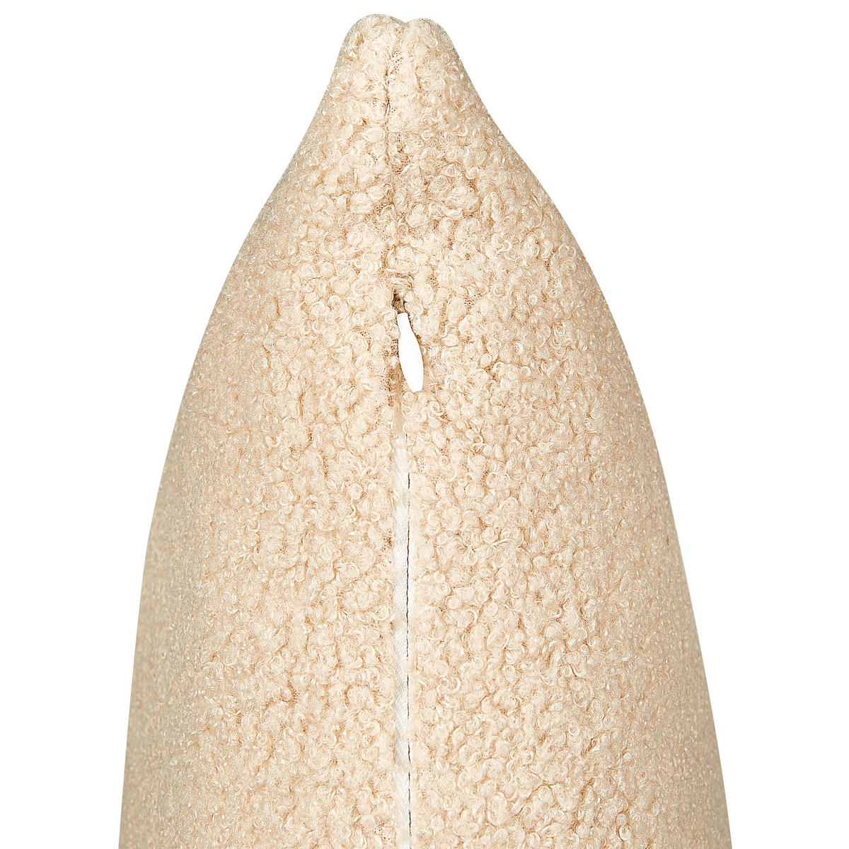 DEKOKISSEN 2er-Set Sandbeige 45/45 cm Leuzea - Sandfarben, Textil (45/45cm) - Beliani