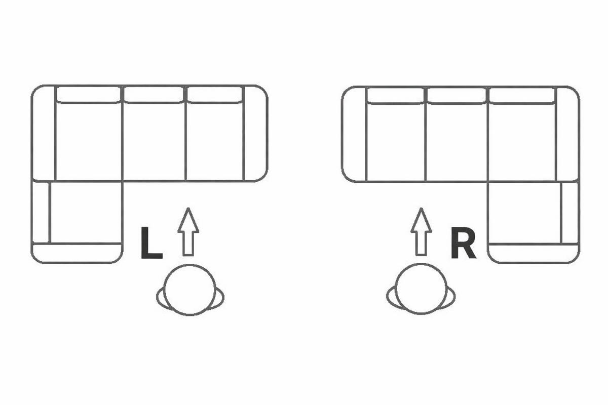 ECKSOFA SERENA L Links mit Stauraum, Beige - Beige, Textil (275/205cm) - KS Home Concept