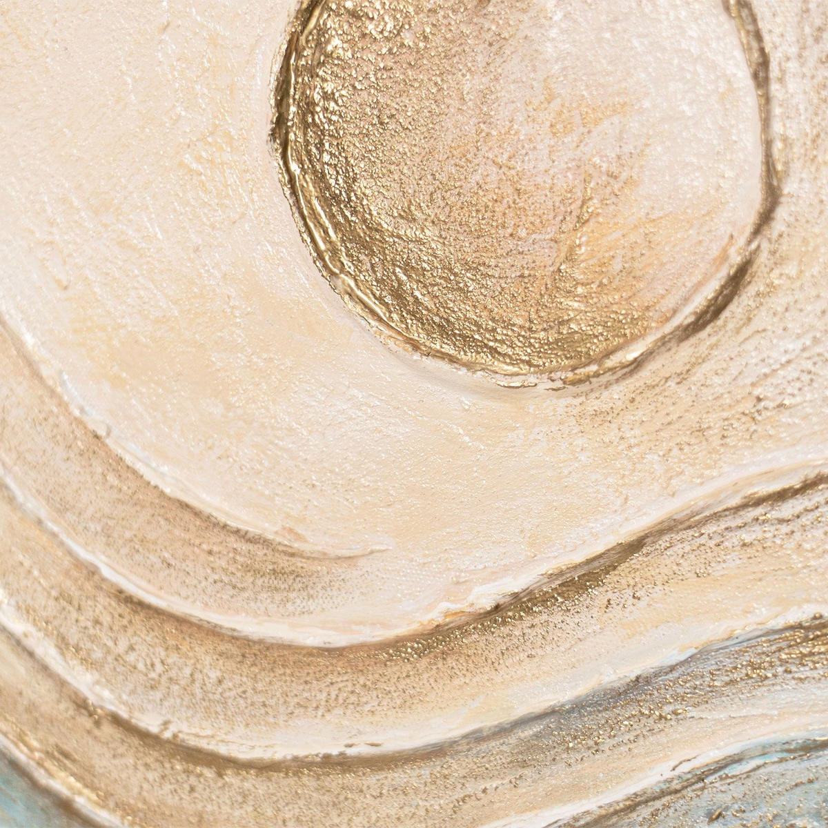GEMÄLDE Sanftheit des Augenblicks Schattenfugenrahmen Beige 3-teilig - Beige, Holz (70/70cm) - YS-art gallery