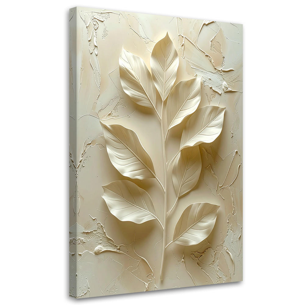 Feeby Wandbild, Weiß 30x45 cm