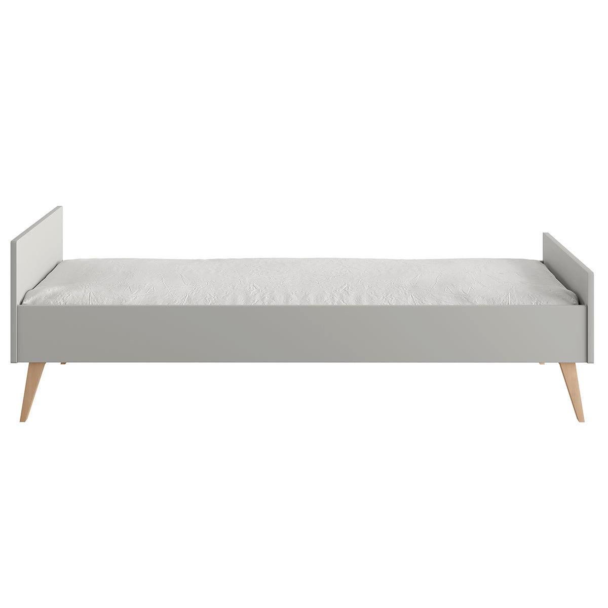 OTROŠKA POSTELJA 90/200 Swing Siva in les - siva, leseni material (90/200cm) - Petits-meubles