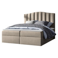 BOXBETT Lindos - Creme, Holz (120/200cm) - MIRJAN24
