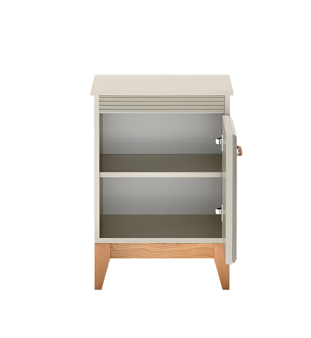 NACHTTISCH WINDSOR W-11 - Kaschmir, Holzwerkstoff (45/62/41cm) - Meblini