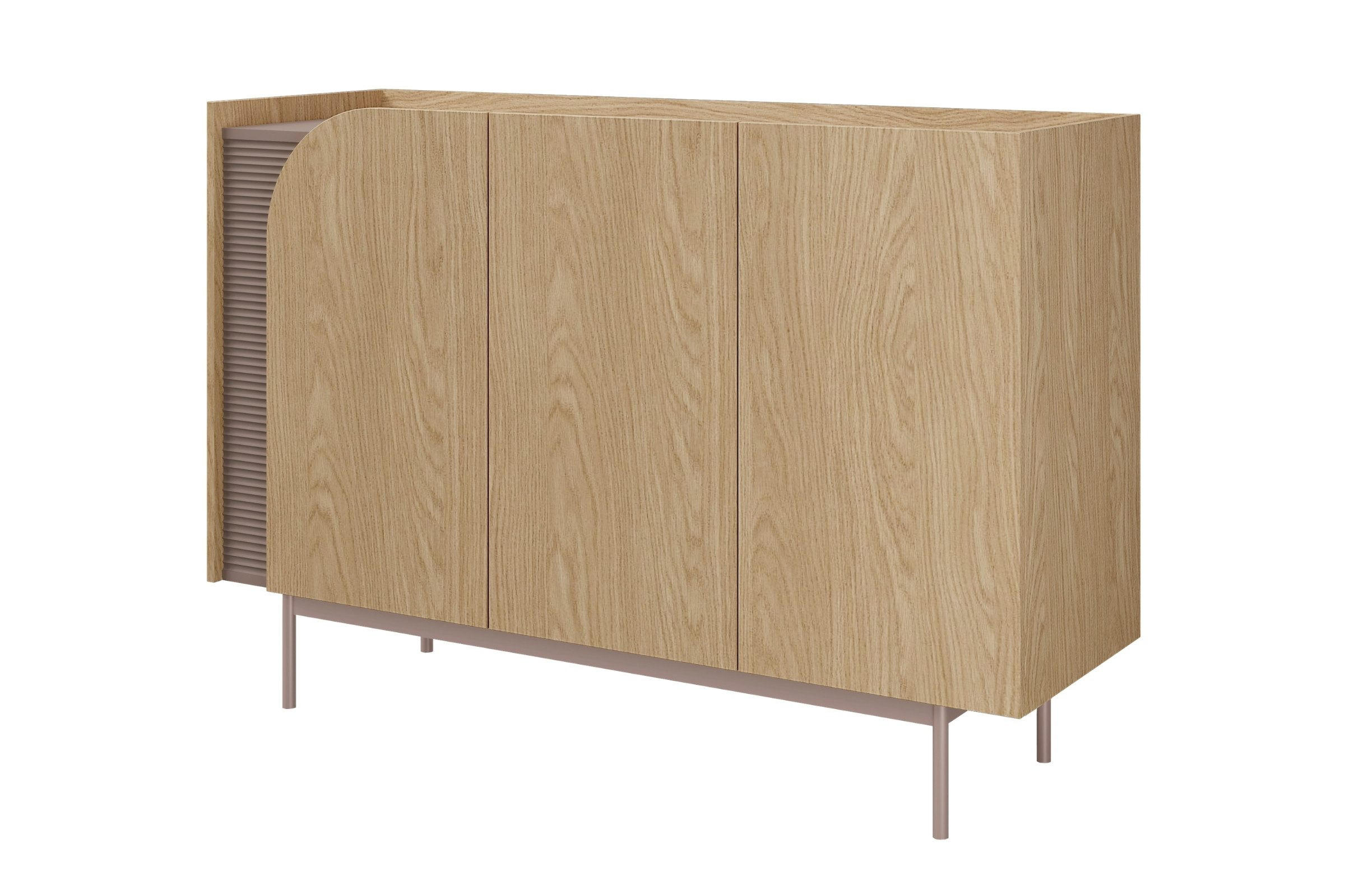 Deine Möbel 24 Kommode Eiche 132x90x42 cm