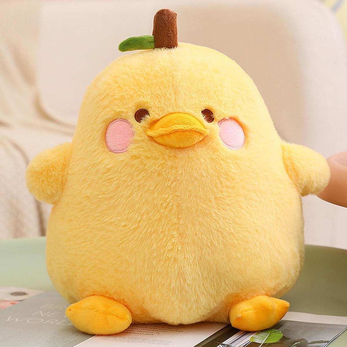 PLÜSCHTIER Ente 20 cm - Gelb, Textil (20/20cm)