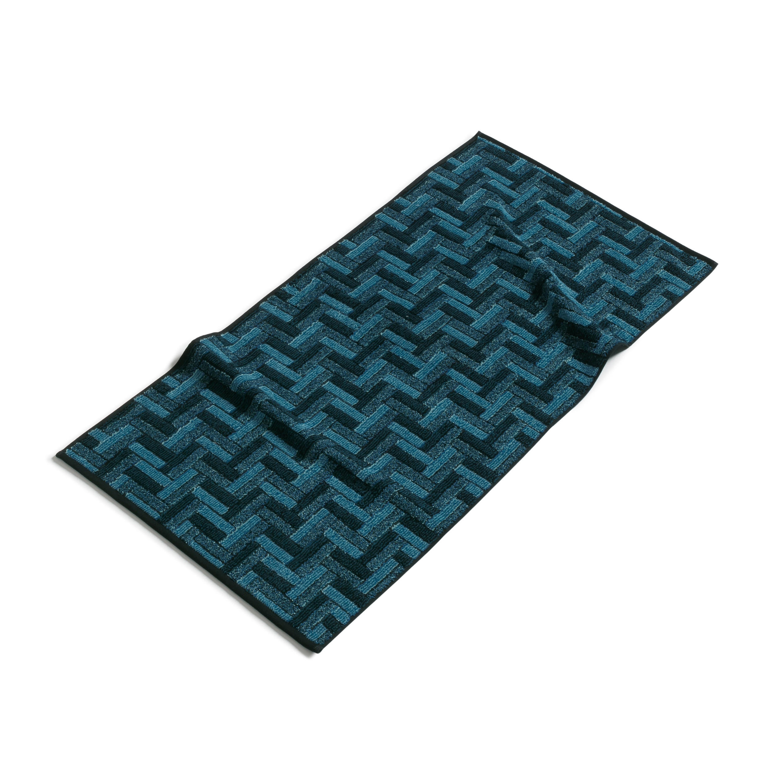 HANDTUCH TIDE - Türkis/Grün, Textil (50/100cm) - MÖVE