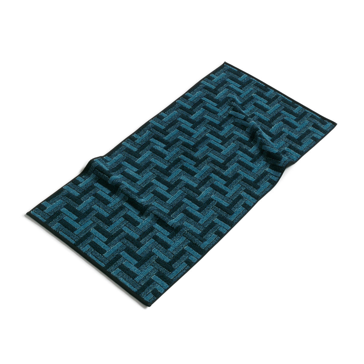 HANDTUCH TIDE - Türkis/Grün, Textil (50/100cm) - MÖVE
