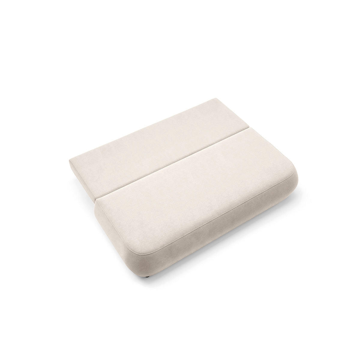 SOFA Antonio 3 Sitzplätze Beige - Beige, Holz (210/82/106cm) - Petits-meubles