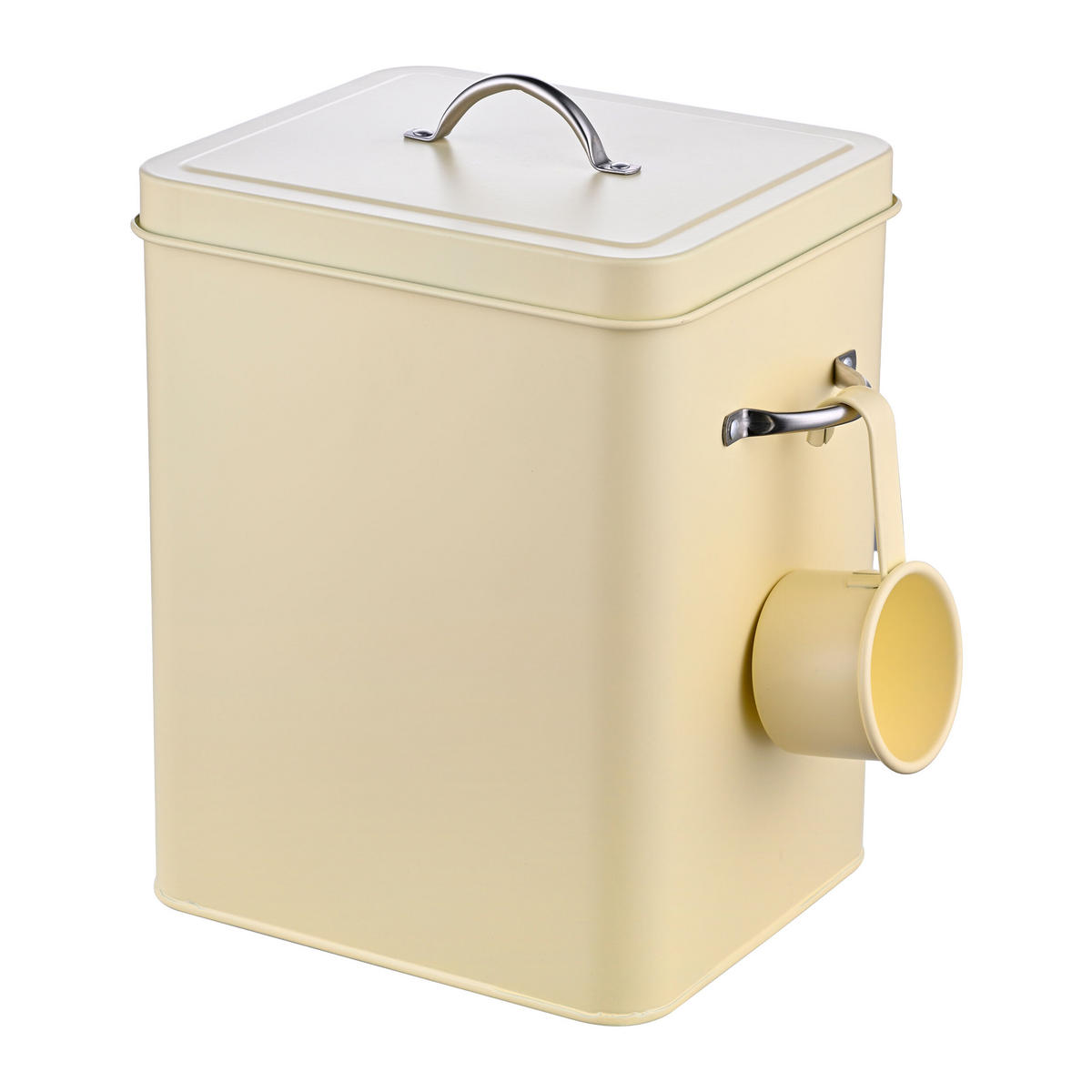 BOX na pranie - béžová, kov (18/25.5/15.5cm) - Relaxdays