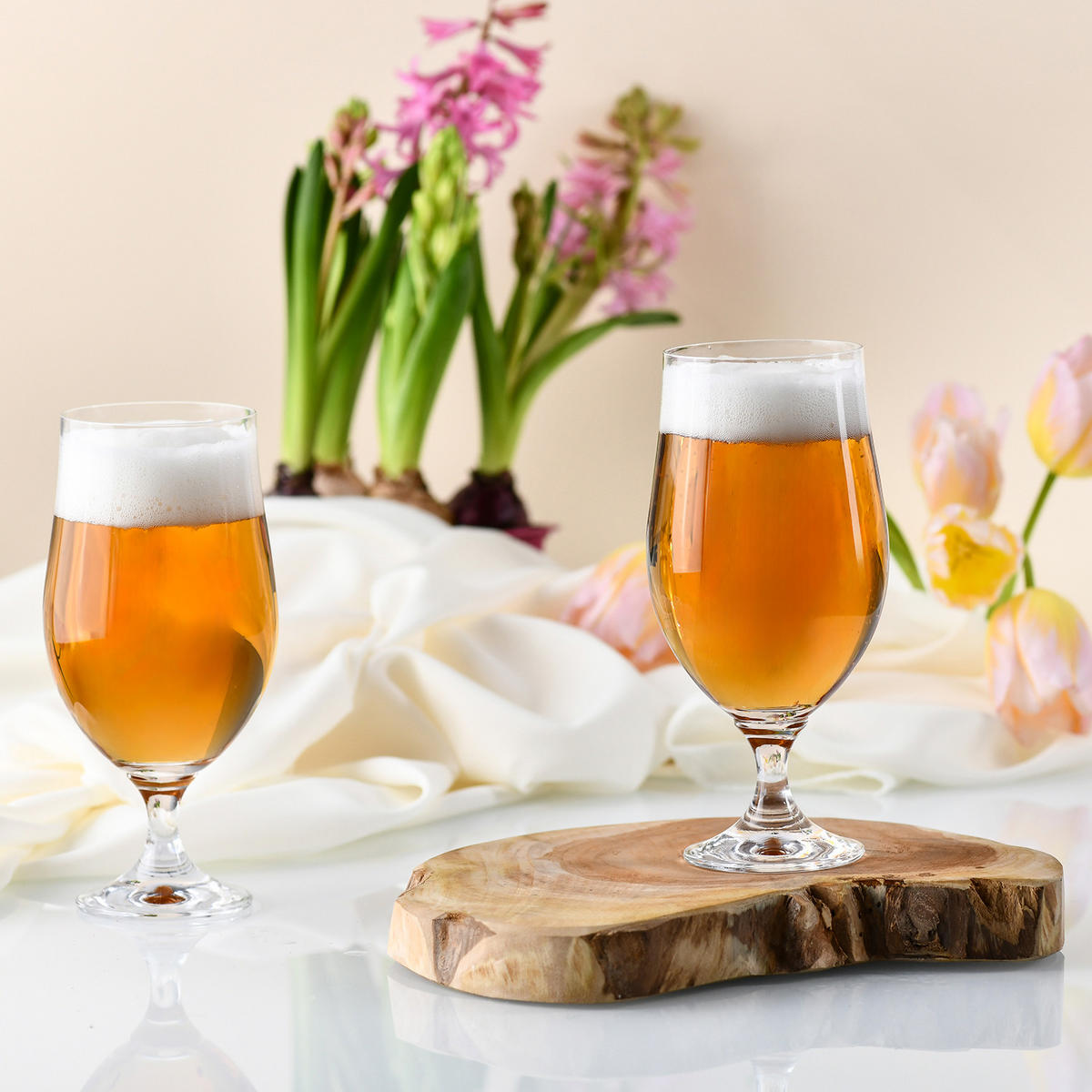 BIERGLÄSER, 6er-Set, 500 ml - Transparent, Glas (0.5L) - Krosno Glass