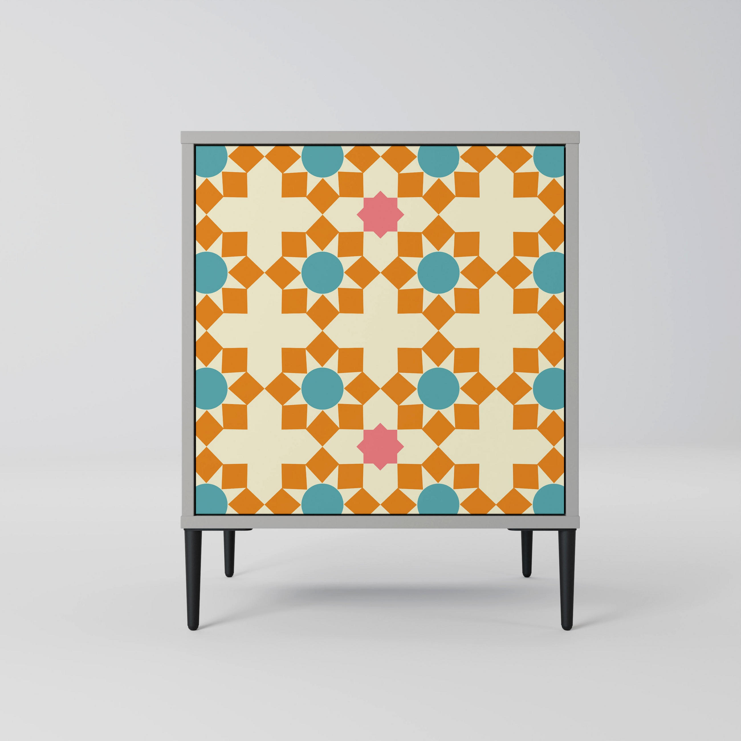 SpaceRebels Sideboard Grau 57.5x72.5x42 cm